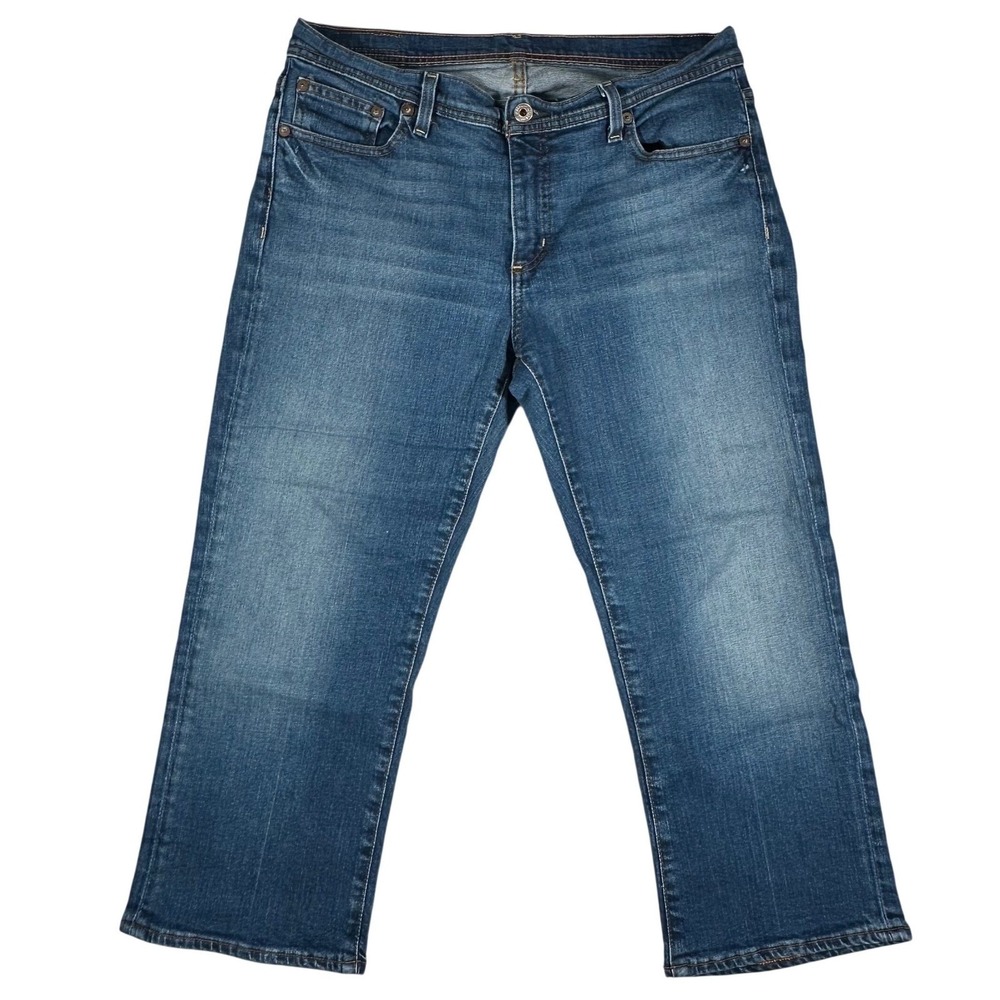 Polo Jeans Co Ralph Lauren Womens‎ 12 Cropped Stretch Jeans Y2K